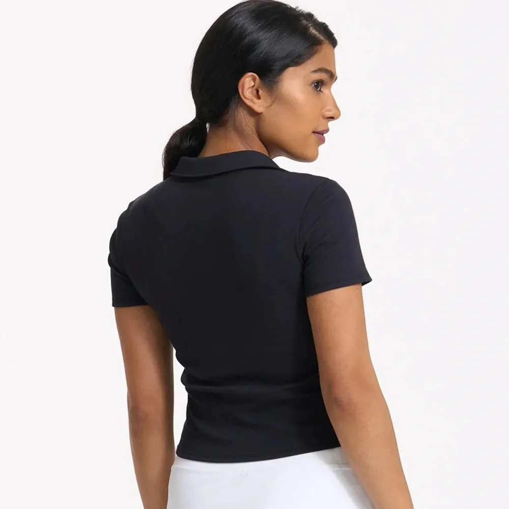 NWT Vuori Pose Fitted Polo - Picture 2 of 6